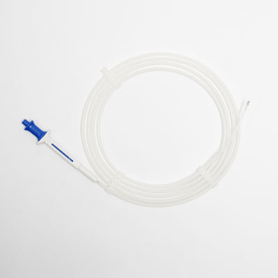 Acero inoxidable disponible de PTFE de la aguja endoscópica transparente del tubo