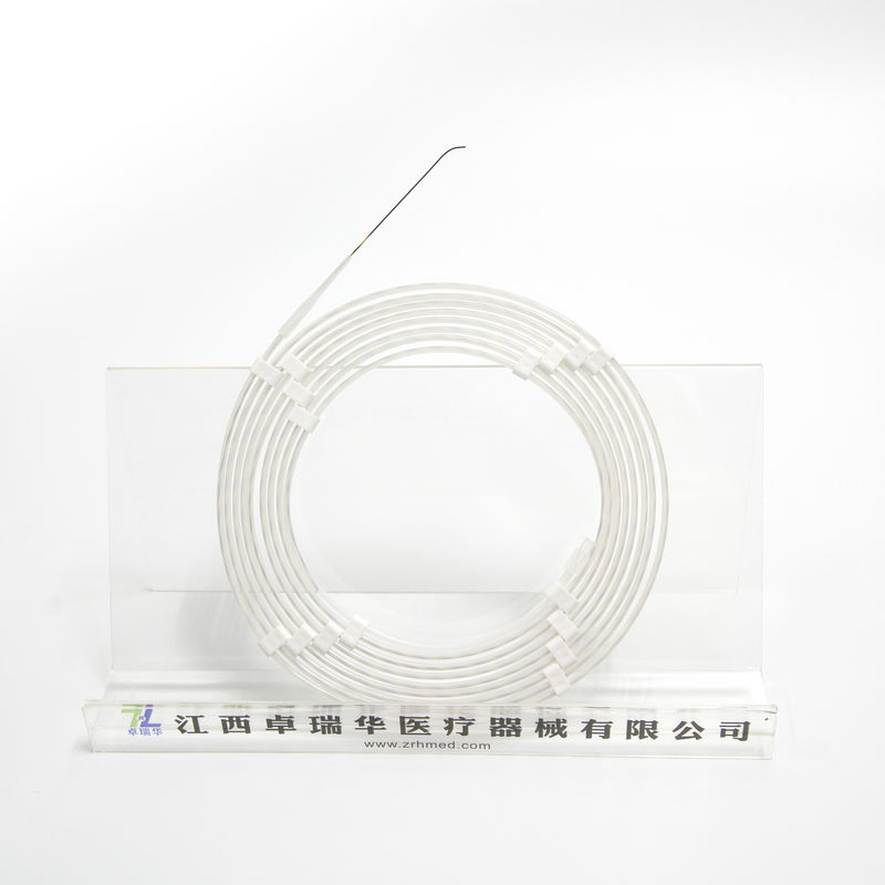 El EO esteriliza el alambre de guía elástico estupendo anguloso de Nitinol del alambre de guía de la cebra