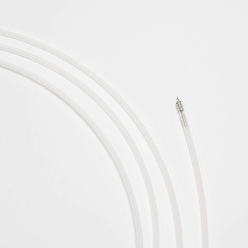 Acero inoxidable disponible de PTFE de la aguja endoscópica transparente del tubo